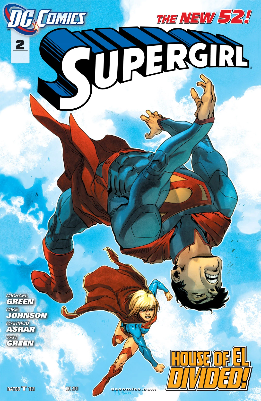 Supergirl #2 (DC, 2011 — Cover A) cover